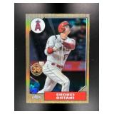 2022 TOPPS CHROME SHOHEI OHTANI #87BC-2 1987 BASEB