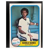 1981 FLEER HAROLD BAINES #346 RC ROOKIE CHICAGO WH