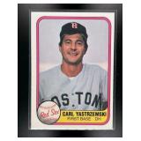 1981 FLEER CARL YASTRZEMSKI #221 BOSTON RED SOX SH