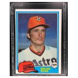 1981 TOPPS NOLAN RYAN #240 HOUSTON ASTROS SHARP CL
