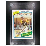 1980 TOPPS OZZIE SMITH #393 SAN DIEGO PADRES SHARP