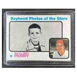 1973 TOPPS BASEBALL GAYLORD PERRY #346