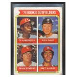 1974 Topps Rookie Outfielders (Ed Armbrister / Ric