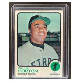 1973 TOPPS BASEBALL WILLIE HORTON #433 DETROIT TIG