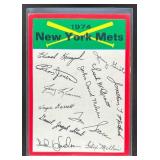 1974 TOPPS NEW YORK METS #NNO TEAM CHECKLISTS