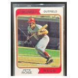 1974 TOPPS PETE ROSE #300 CINCINNATI REDS