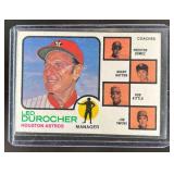 1973 Topps Astros Field Leaders (Leo Durocher / Pr
