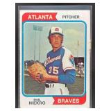 1974 TOPPS BASEBALL PHIL NIEKRO #29 ATLANTA BRAVES