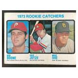1973 Topps Rookie Catchers (Bob Boone / Skip Jutze