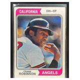 1974 TOPPS FRANK ROBINSON #55 CALIFORNIA ANGELS