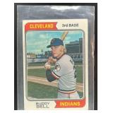1974 TOPPS BUDDY BELL #257 CLEVELAND INDIANS