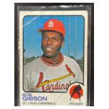 1973 TOPPS BASEBALL BOB GIBSON #190 ST. LOUIS CARD