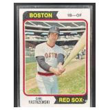 1974 TOPPS BASEBALL CARL YASTRZEMSKI #280 BOSTON R