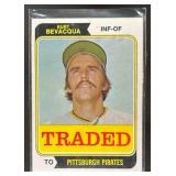 1974 TOPPS BASEBALL KURT BEVACQUA TRADED #454T PIT