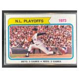 1974 TOPPS 1973 N.L. PLAYOFFS NL #471 NEW YORK MET