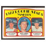 1972 Topps Baseball Yankees 1972 Rookie Stars (Ala