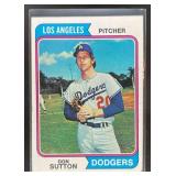 1974 TOPPS BASEBALL DON SUTTON #220 LOS ANGELES DO
