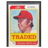 1974 TOPPS RON SANTO TRADED #270T CHICAGO WHITE SO