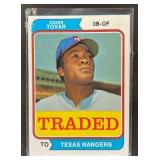 1974 TOPPS BASEBALL CESAR TOVAR TRADED #538T TEXAS