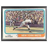 1974 TOPPS BASEBALL TOM SEAVER #80 NEW YORK METS