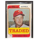 1974 TOPPS BASEBALL MERV RETTENMUND TRADED #585T C