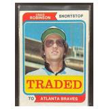 1974 TOPPS CRAIG ROBINSON #23T TRADED RC ROOKIE AT