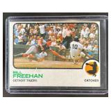 1973 TOPPS BASEBALL BILL FREEHAN #460 DETROIT TIGE