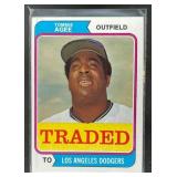 1974 TOPPS TOMMIE AGEE #630T TRADED LOS ANGELES DO