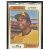 1974 TOPPS DAVE WINFIELD #456 RC ROOKIE SAN DIEGO