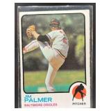 1973 TOPPS BASEBALL JIM PALMER #160 BALTIMORE ORIO