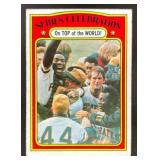 1972 TOPPS SERIES CELEBRATION - ON TOP OF THE WORL