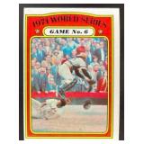 1972 Topps 1971 World Series Game No. 6 #228