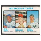 1973 Topps Rookie Pitchers (Steve Busby / Dick Col