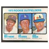 1973 Topps Rookie Outfielders (Gary Matthews / Tom