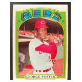 1972 TOPPS BASEBALL GEORGE FOSTER #256 CINCINNATI