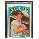 1972 TOPPS BASEBALL BOOG POWELL #250 BALTIMORE ORI