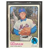 1973 TOPPS BASEBALL TUG MCGRAW #30 NEW YORK METS