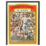1972 TOPPS DARRELL EVANS #172 ATLANTA BRAVES