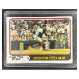 1974 TOPPS CARLTON FISK #105 BOSTON RED SOX