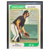 1974 TOPPS BASEBALL SAL BANDO #103 OAKLAND ATHLETI