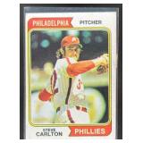 1974 TOPPS BASEBALL STEVE CARLTON #95 PHILADELPHIA