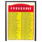 1972 TOPPS CHECKLIST 4TH SERIES #378A VAR