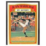 1972 TOPPS JUAN MARICHAL #568 SAN FRANCISCO GIANTS