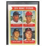 1974 ROOKIE PITCHERS VIC ALBURY KEN FRAILING KEVIN