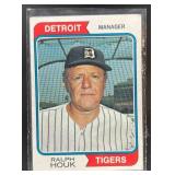 1974 TOPPS RALPH HOUK #578 DETROIT TIGERS