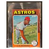 1975 TOPPS MINI J.R. RICHARD #73 HOUSTON ASTROS