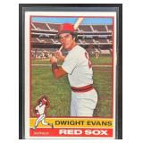 1976 TOPPS DWIGHT EVANS #575 BOSTON RED SOX