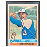 1976 TOPPS BASEBALL CLARENCE GASTON #558 ATLANTA B