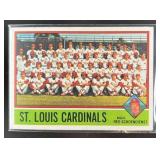 1976 TOPPS ST. LOUIS CARDINALS / RED SCHOENDIENST