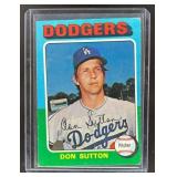 1975 TOPPS LARGE DON SUTTON #220 LOS ANGELES DODGE
